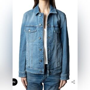 ZADIG & VOLTARE Denim Jacket Size S
